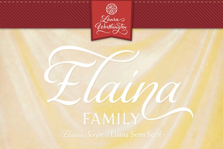 Elaina Family Font Font Download