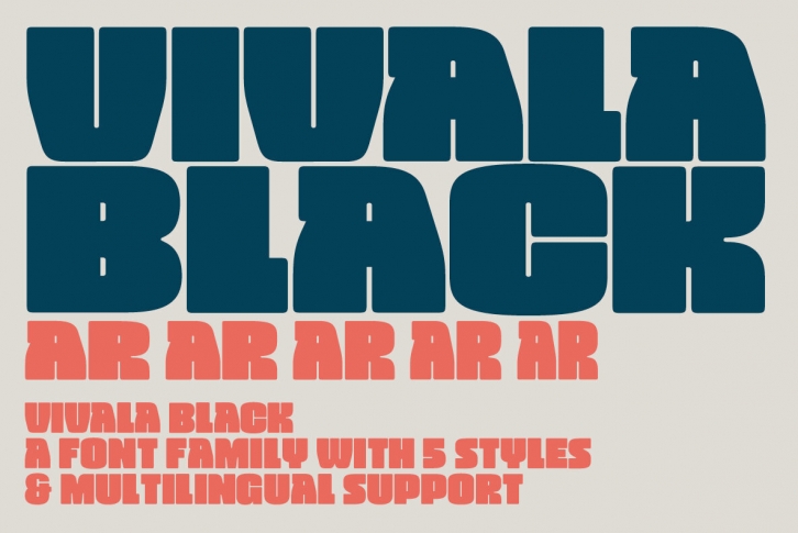 Vivala Black Font Font Download