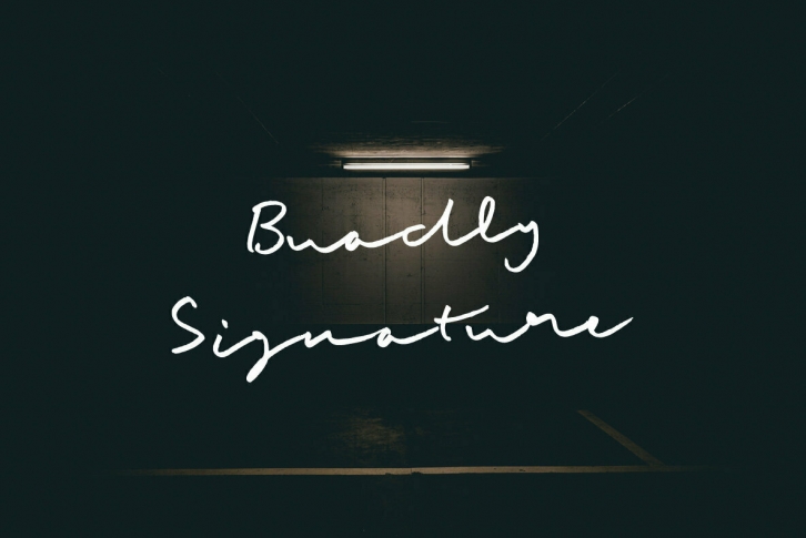 Buadly Signature Font Font Download