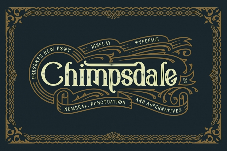 Chimpsdale Font Font Download