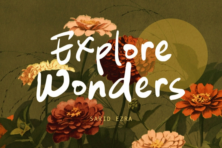 Explore Wonders Font Font Download