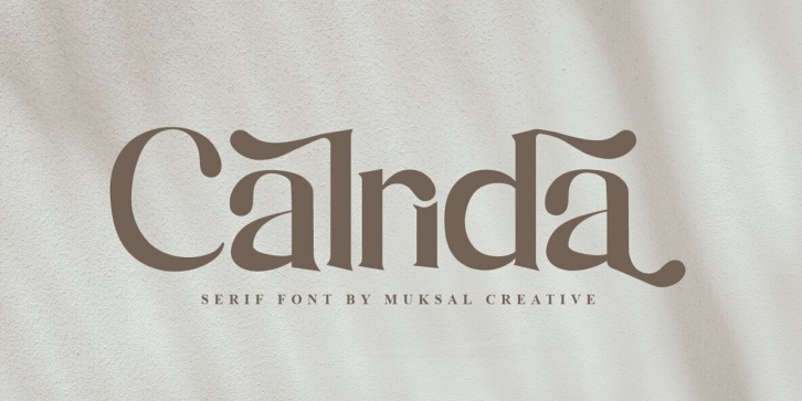 Calrida Font Font Download