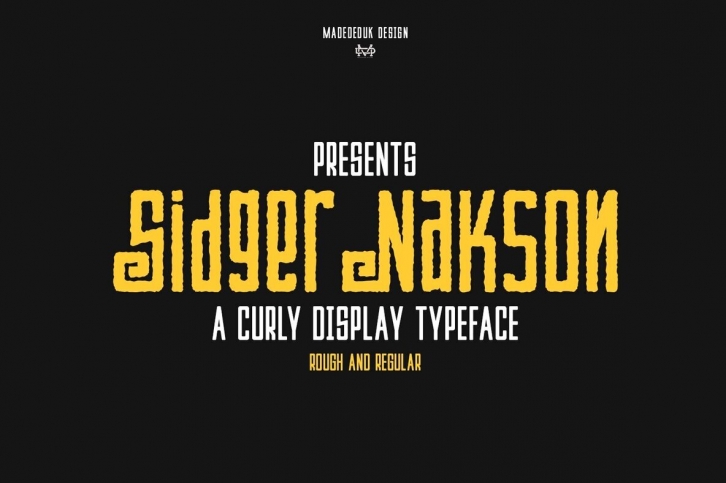 Sidger Nakson Font Font Download