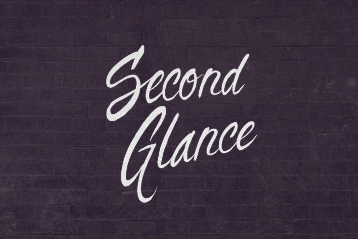 Second Glance Font Font Download