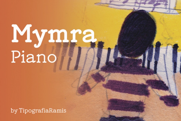 Mymra Piano Font Font Download