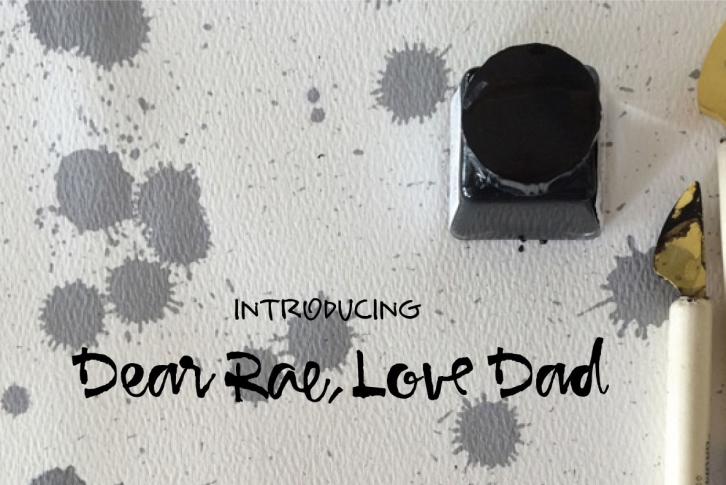 Dear Rae Love Dad Font Font Download