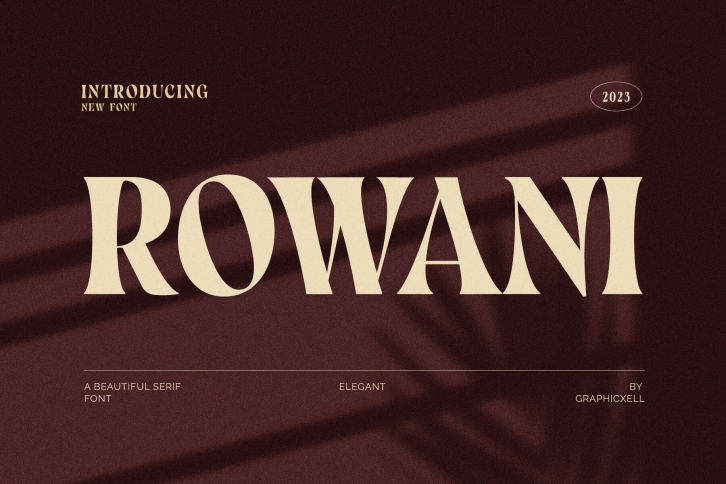 Rowani Font Font Download