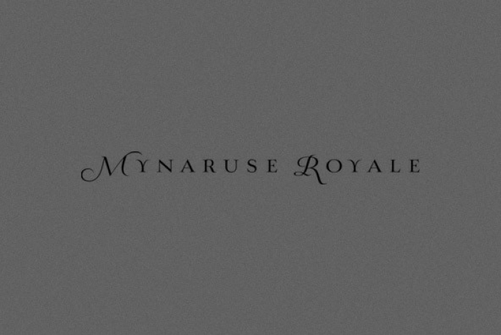 Mynaruse Royale Font Font Download