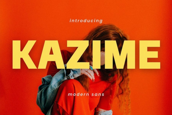 Kazime - Modern Sans Font Download