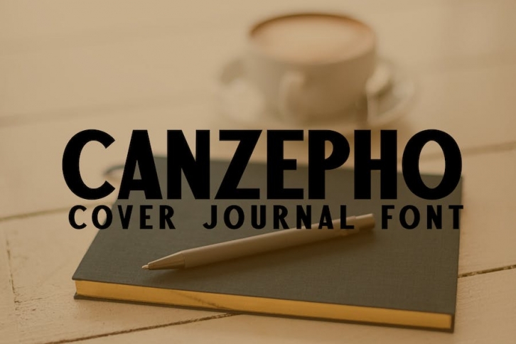 Canzepho Cover Font Font Download