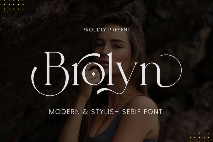 Brolyn Modern Serif Font Font Download