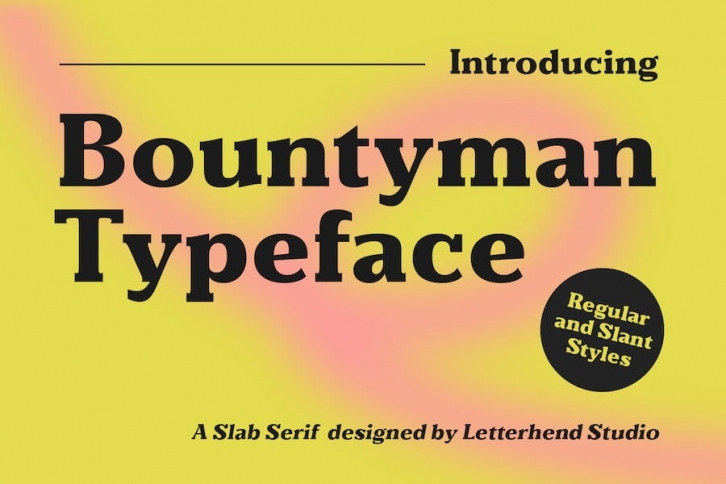 Bountyman Typeface Font Download