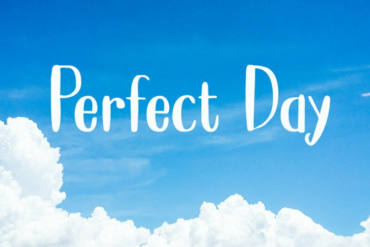 Perfect Day Font Font Download