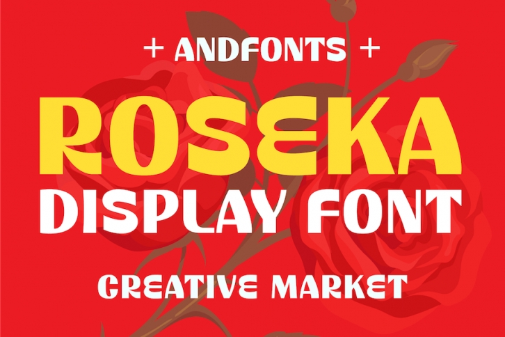 Roseka Display Font Font Download