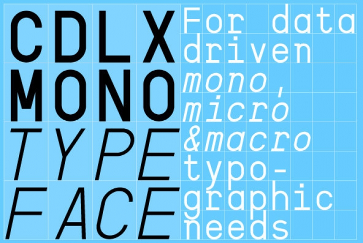 CDLX Mono Font Font Download