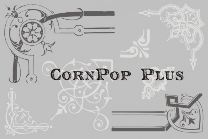 Corn Pop Plus Font Font Download