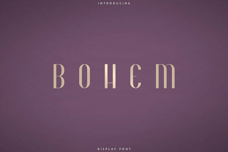 Bohem Font Font Download