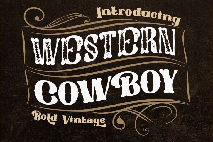 Western Cowboy Font Font Download