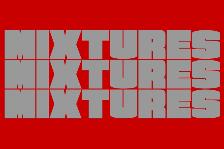 Mixtures Font Font Download