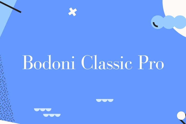 Bodoni Classic Pro Font Font Download