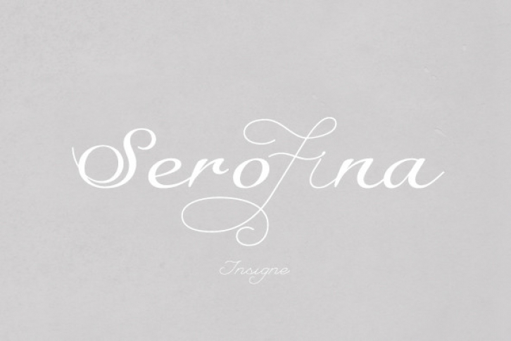 Serofina Font Font Download