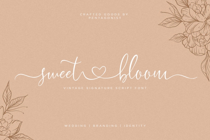 Sweet Bloom Font Font Download