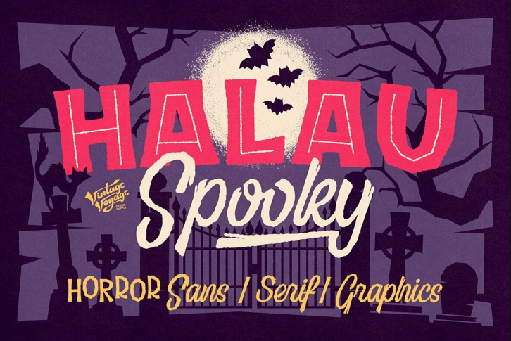 Halau Spooky Font Font Download