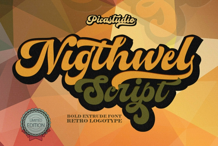 Nigthwel Script Font Font Download