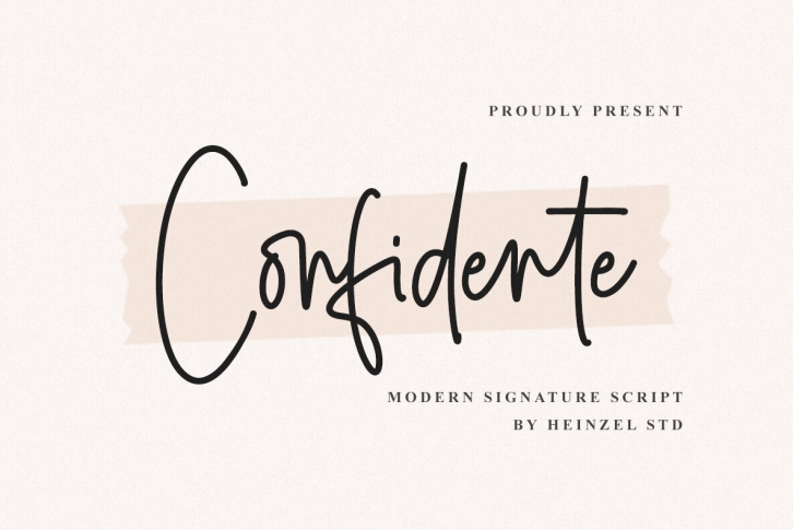 Confidente Font Font Download