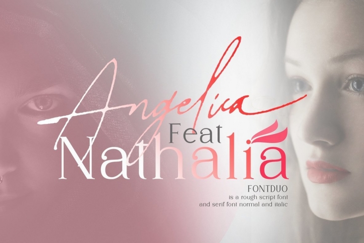 Angelica Feat Nathalia Font Font Download