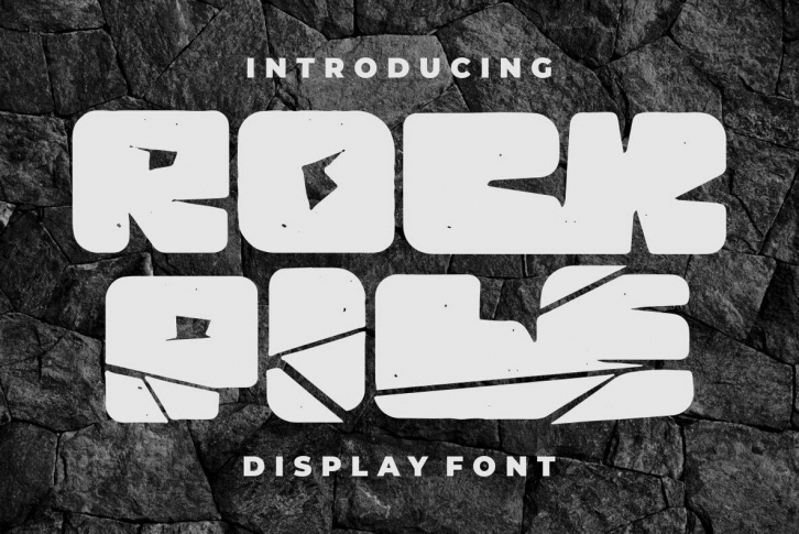 Rock Pile Font Font Download