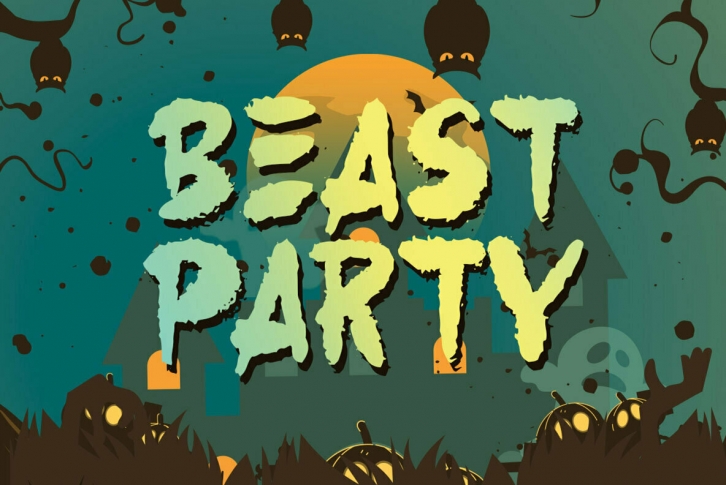 Beast Party Font Font Download