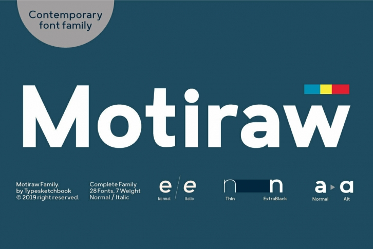 Motiraw Font Font Download