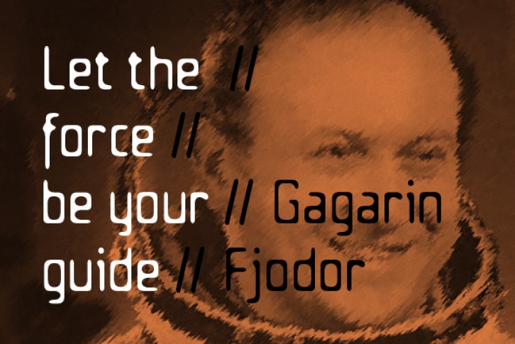 Flodor Gagarin Font Font Download