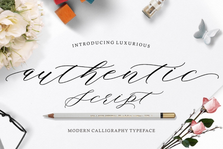 Authentic Script Font Font Download