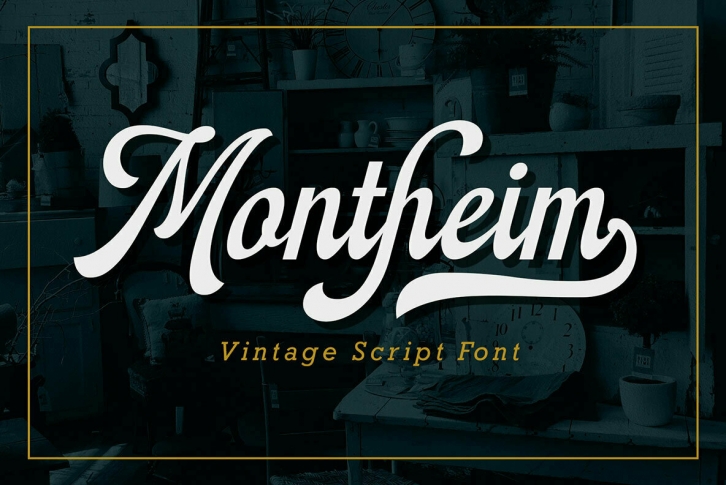 Montheim Font Font Download