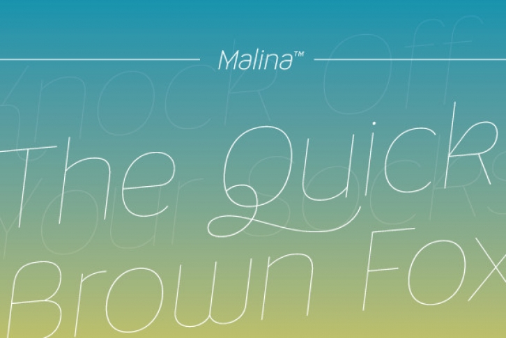 Malina Font Font Download