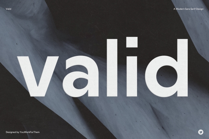 Valid: A Fusion of Bauhaus Design & Modernity by YouWorkForThem Font Download