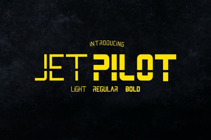 Jet Pilot Font Font Download