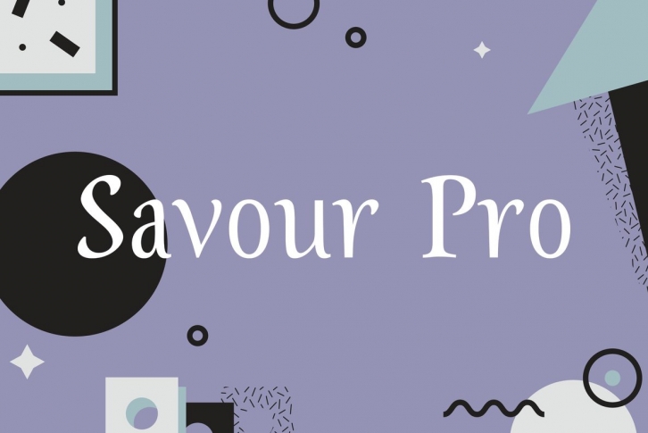 Savour Pro Font Font Download