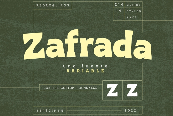 Zafrada Font Font Download