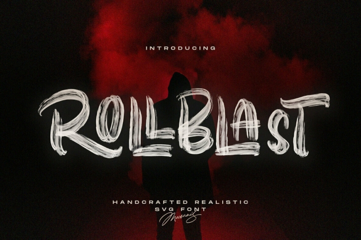 ROLLBLAST SVG Font Font Download