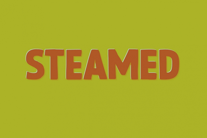 Steamed Font Font Download