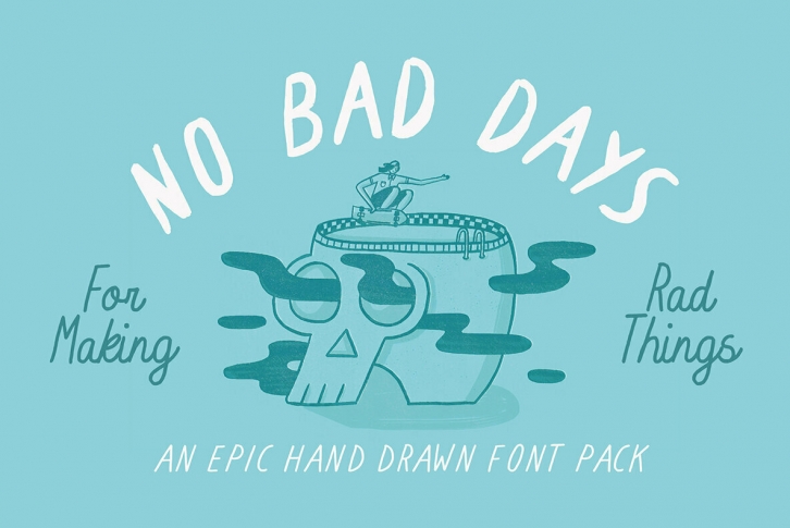 No Bad Days Font Font Download