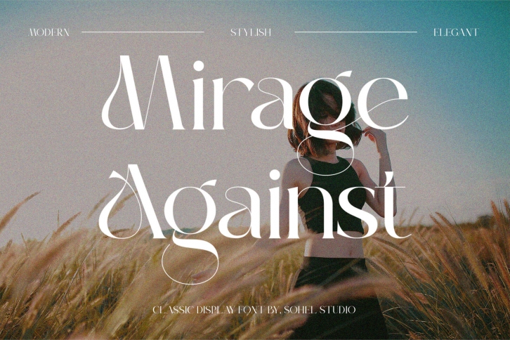 Mirage Against Font Font Download