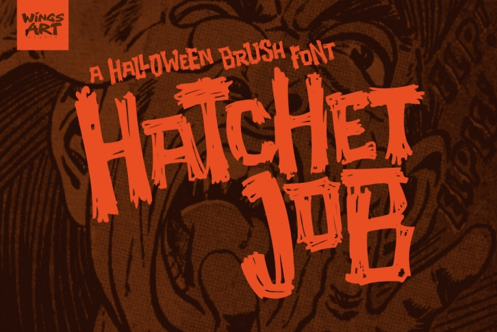 Hatchet Job Font Font Download