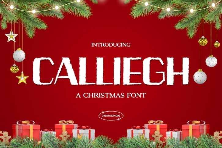 Calliegh Christmas Font Font Download