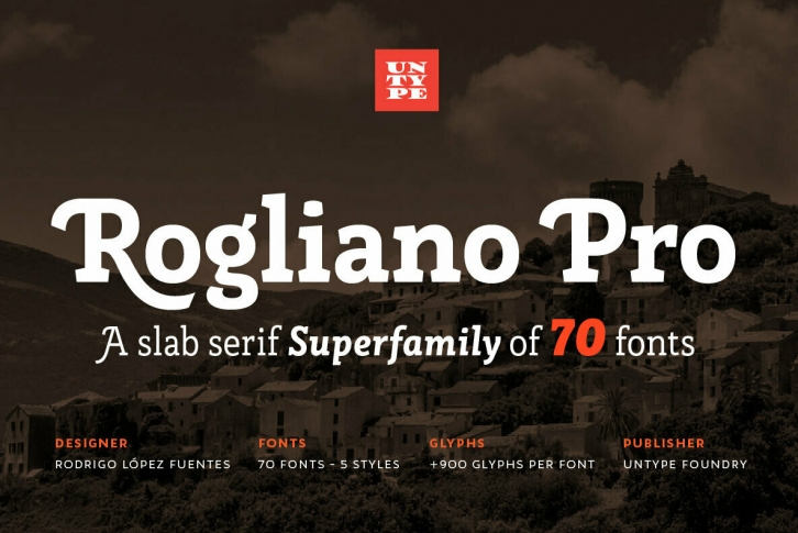 Rogliano Pro Font Font Download