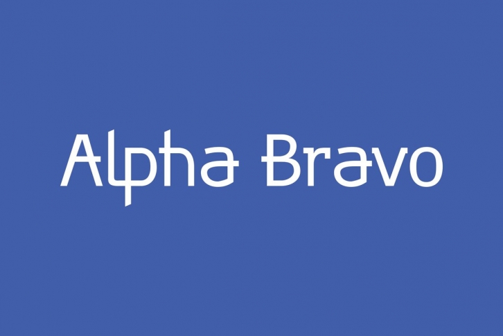 Alpha Bravo Font Font Download