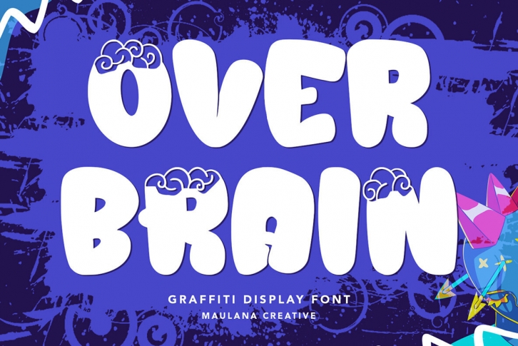 Over Brain Font Font Download